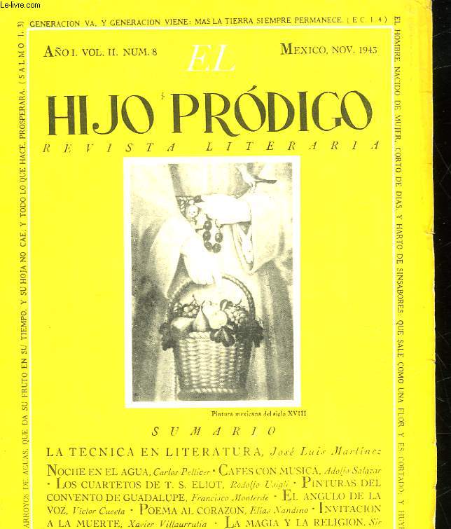 EL HIJO PRODIGO - ANO 1 - VOL 2 - N8