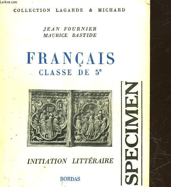 II FRANCAIS CLASSE DE 5