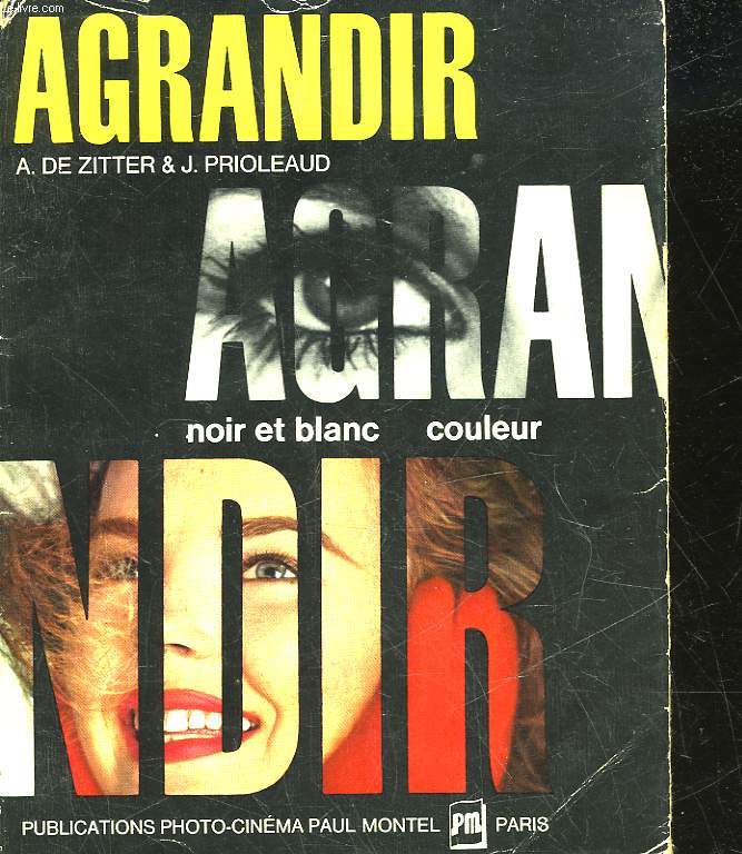 AGRANDIR NOIR ET BLANC - COULEUR