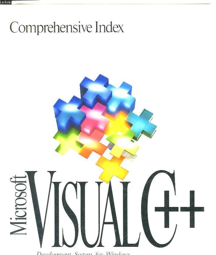 COMPREHENSIVE INDEX - MICROSOFT VISUAL C++