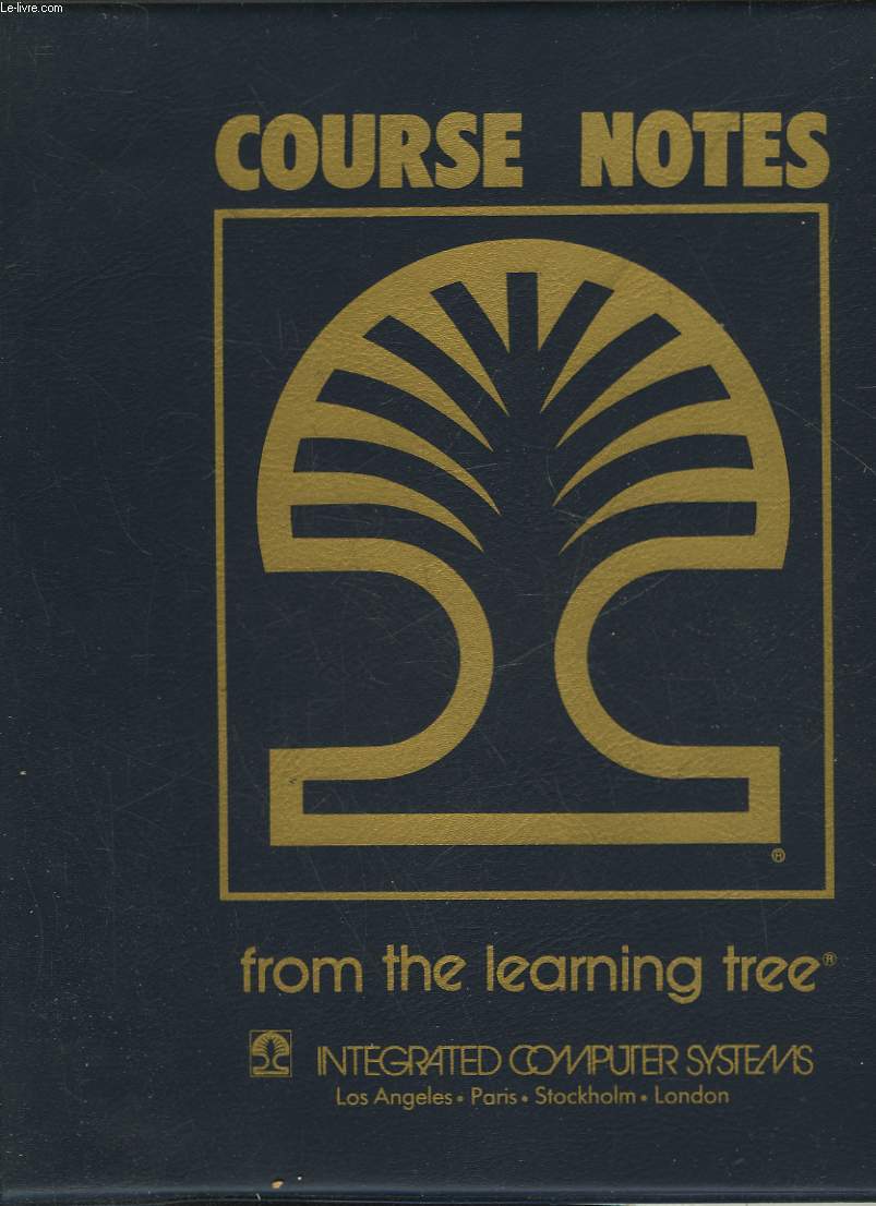 COURSE - NOTES - FROM THE LEARNING TREE - 411 - DIGITAL IMAGE ANALYSIS AND UNDERSTANDING - THE STATE OF THE ART