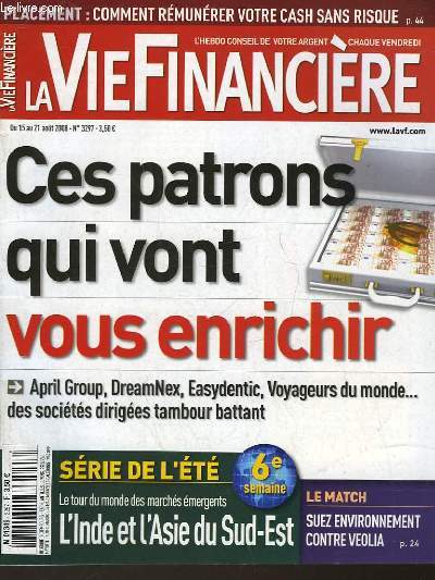 LA VIE FINANCIERE - N 3297