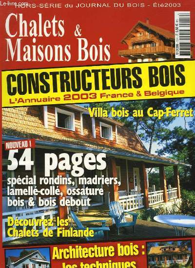 CHALETS & MAISONS BOIS - HORS SERIE - N 13