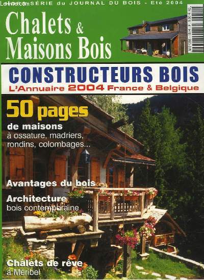 CHALETS & MAISONS BOIS - HORS SERIE - N 15