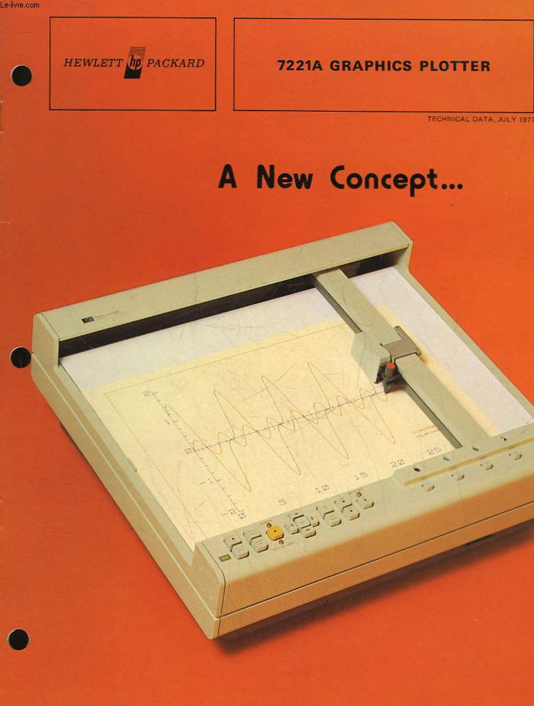 7221A GRAPHICS PLOTTER