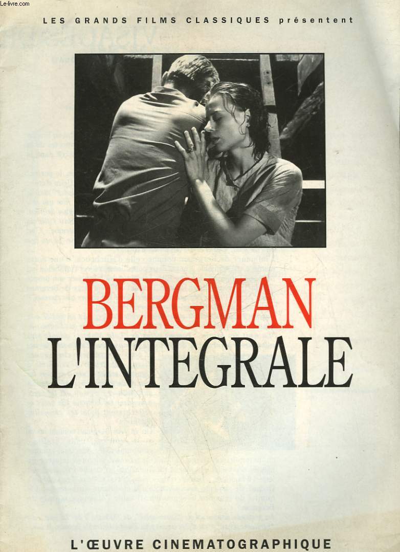 BERGMAN L'INEGRALE