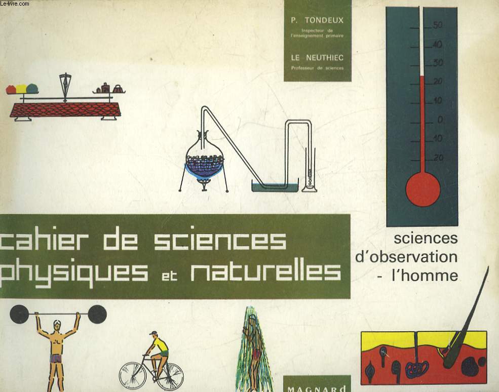 CAHIER DE SCIENCES NATURELLES - COURS MOYEN 1 ET 2 ANNEE - SCIENCES D'OBSERVATION L'HOMME