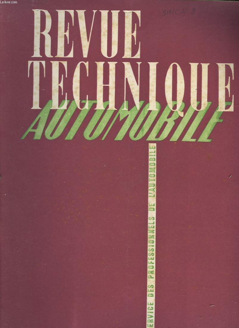 REVUE TECHNIQUE AUTOMOBILE - 2 ANNEE - N14