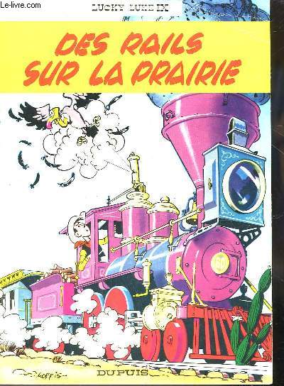 LUCKY LUKE - DES RAILS SUR LA PRAIRIE