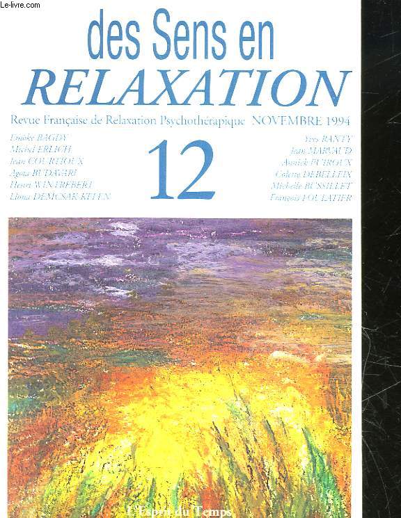 STRESS ET RELAXATION - N12