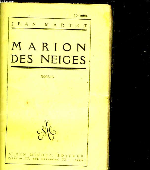 MARION DES NEIGES