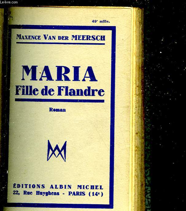 MARIA FILLE DE FLANDRE