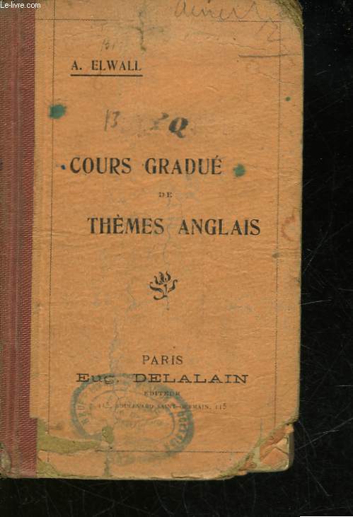 COURS GRADUE DE THEMES ANGLAIS