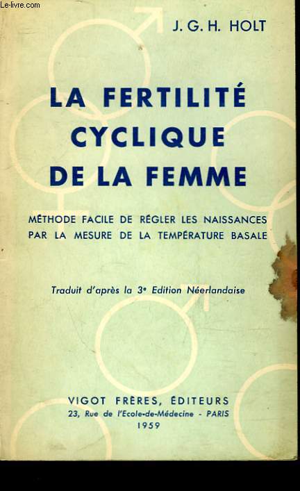 LA FERTILITE CYCLIQUE DE LA FEMME