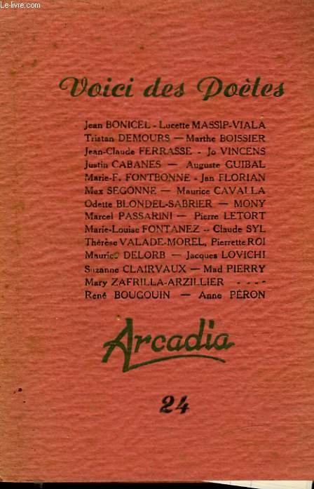 ARCADIA - REVUE LITTERAIRE ET ARTISTIQUE