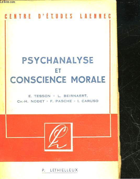 PSYCHANALYSE ET CONSCIENCE MORALE