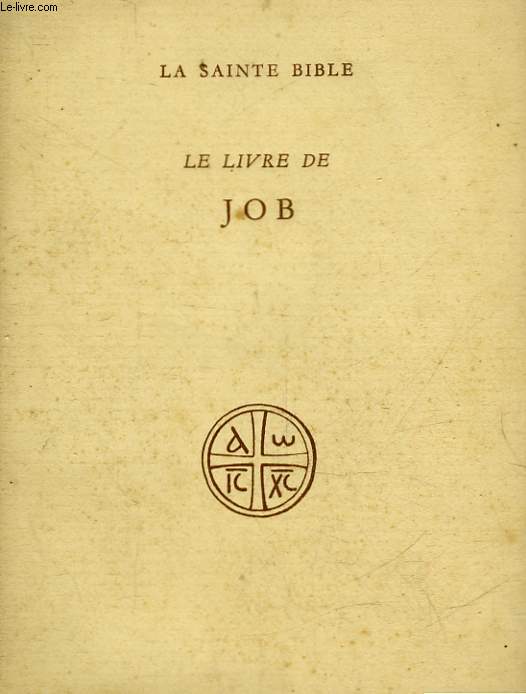LE LIVRE DE JOB