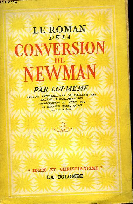 LE ROMAN DE LA CONVERSION DE NEWMAN