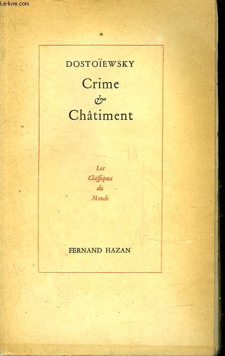 CRIME ET CHATIMENT