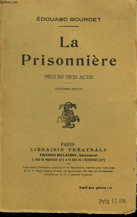 LA PRISONNIERE