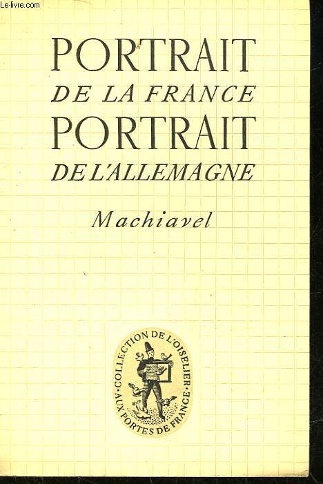 PORTRAIT DE LA FRANCE PORTRAIT DE L'ALLEMAGNE