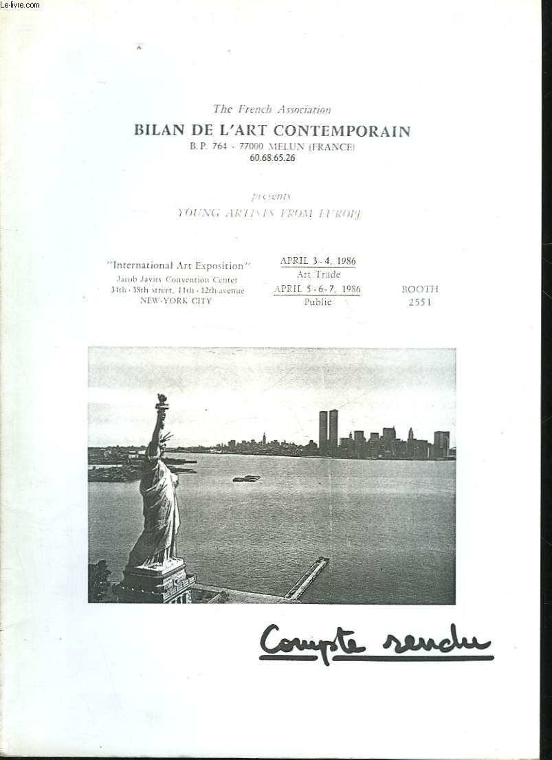 COMPTE RENDU - THE FRENCH ASSOCIATION BILAN DE L'ART CONTEMPORAIN