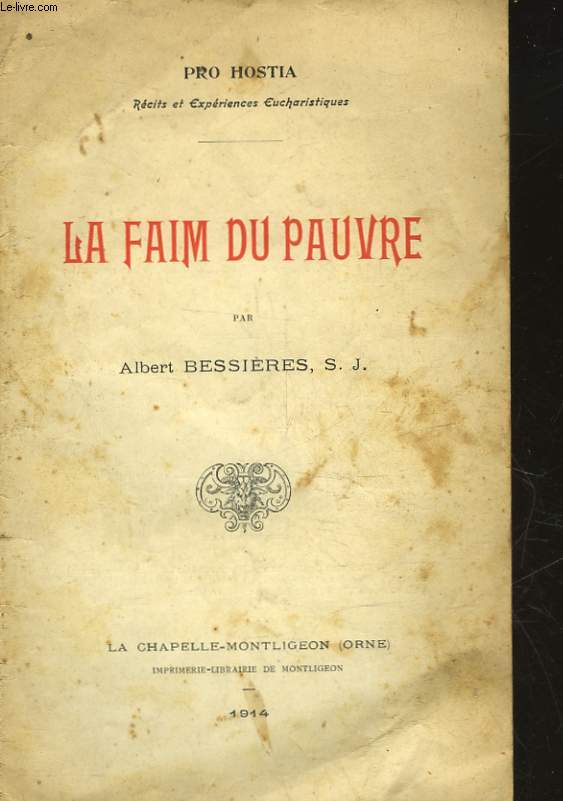 LA FAIM DU PAUVRE