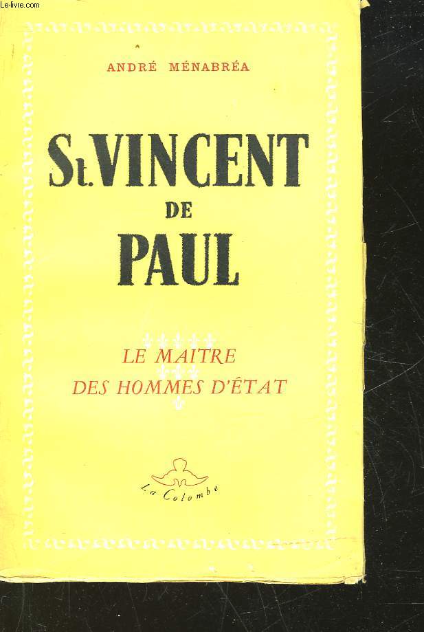 SAINT VINCENT DE PAUL - LE MAITRE DES HOMME SD'ETAT