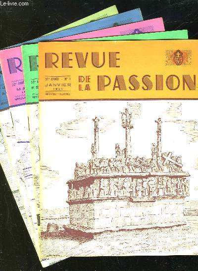 1 LOT DE 14 NUMEROS DE LA REVUE DE LA PASSION