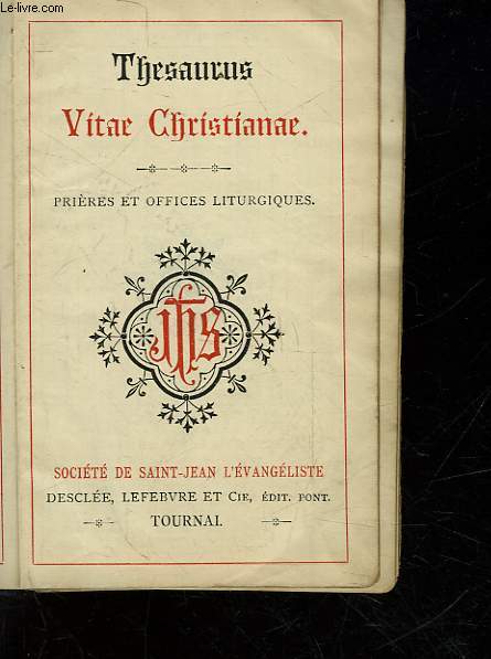 THESAURUS VITAE CHRISTIANAE