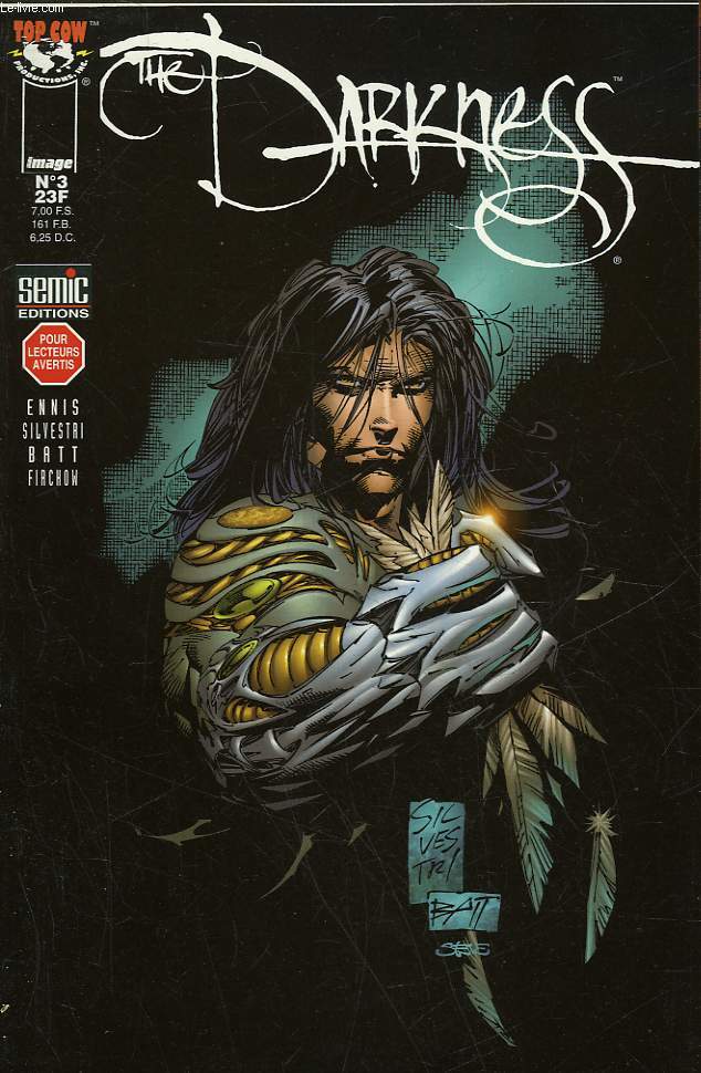 TOP COW COMICS IMAGE DARKNESS - N23 - THE DARKNESS N5 ET 6
