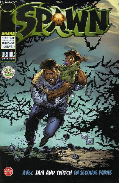 SPAWN N51 - SPAWN 94 : THE CHILDREN'S HOUR / L'HEURE DES ENFANTS / SAM & TWITCH 7 : UDAKU 7/8