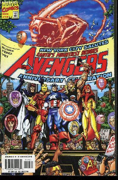 THE AVENGERS - VOL 3 - N10 - NEW YORK CITY SALUTES ANNIVERSARY GENERATION