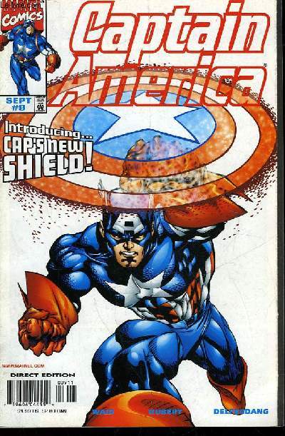 CAPITAIN AMERICA - VOL 1 - N9 - INTRODUCING... CAP'S NEW SHIELD!