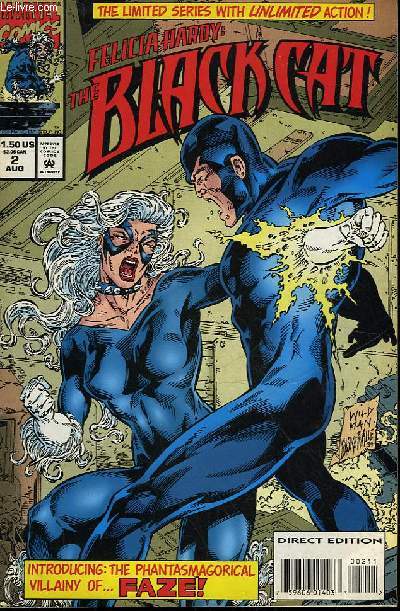 FELICIA HARDY : THE BLACK CAT VOL 1 - N2 - INTRODUCING : THE PHANTASMAGOICAL VILLAINY OF FAZE!