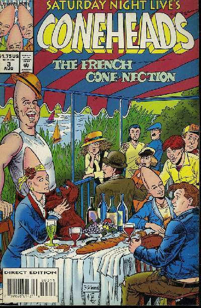 CONEHEADS - VOL 1 - N3 - THE FRENCH CONE-NECTION