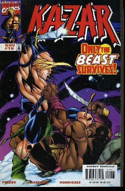 KAZAR VOL 2 - N19 - ONLY THE BEAST SURVIVES!