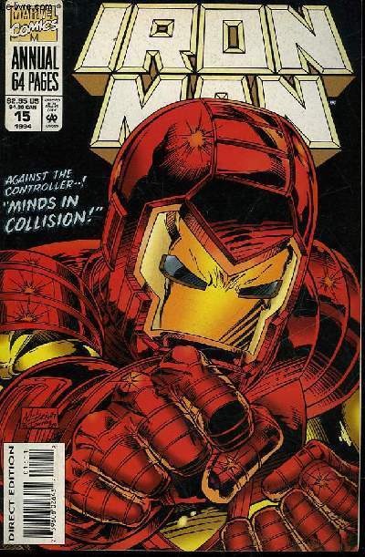 IRON MAN ANNUAL - VOL 1 - N15 - MINDS IN COLLISION - GARGAME - THE MEDIA TAKES ON TONY STARK