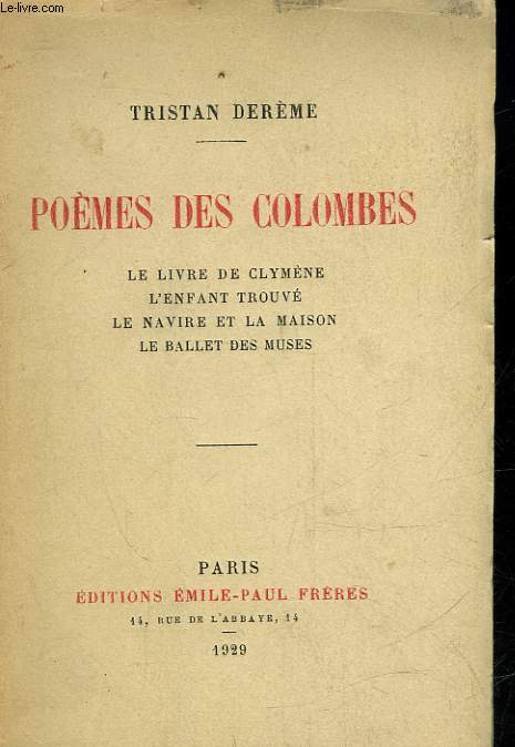 POEMES DES COLOMBES