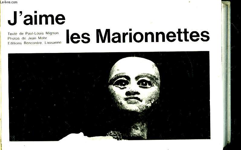 J'AIME LES MARIONNETTES