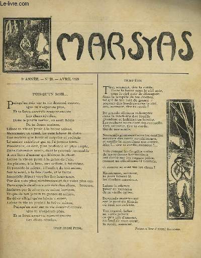 MARSYAS - 3 ANNEE - N 28