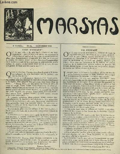 MARSYAS - 3 ANNEE - N 34