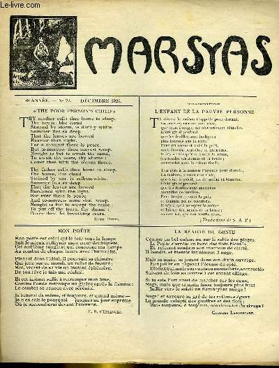 MARSYAS - 6 ANNEE - N 72