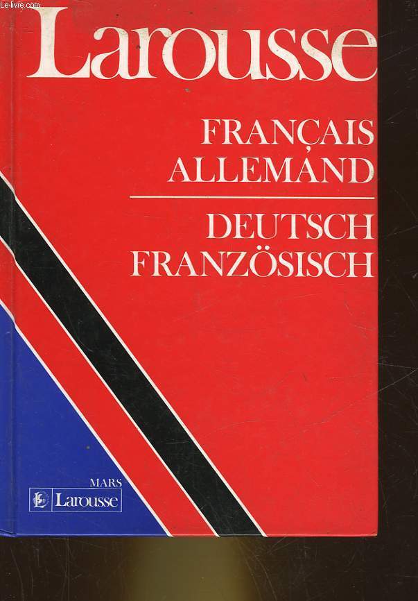 DICTIONNAIRE FANCAIS ALLEMAND