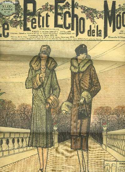PETIT ECHO DE LA MODE - 49 ANNEE - N51