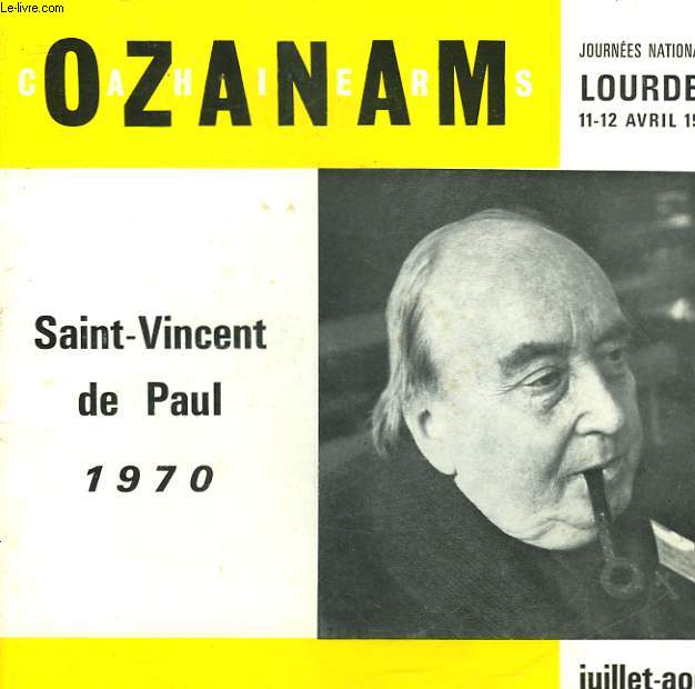 CAHIERS OZANAM - SAINT VINCENT DE PAUL 1970 - N16