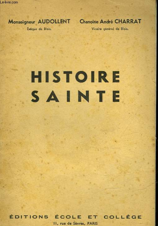 HISTOIRE SAINTE - N6