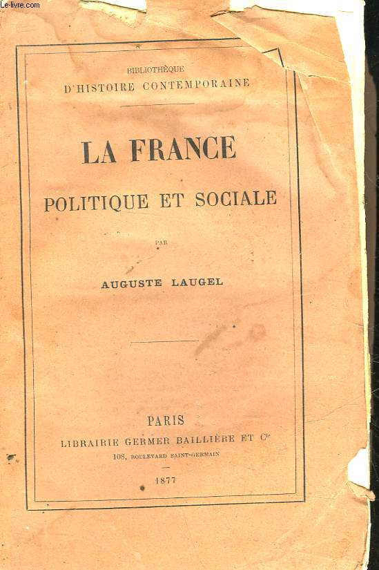 LA FRANCE POLITIQUE ET SOCIALE
