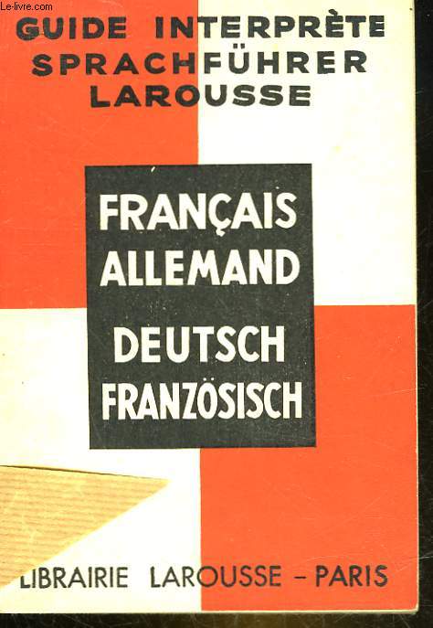 FRANCAIS-ALLEMAND - DEUTSCH-FRANZOSISCH