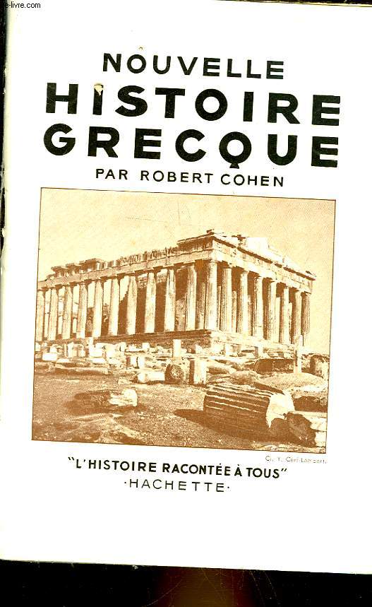 NOUVELLE HISTOIRE GRECQUE